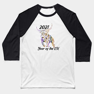 Year of the Ox 2021 Baseball T-Shirt